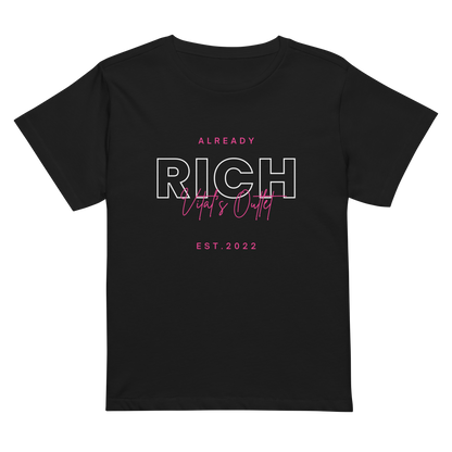 Pink Already Rich High-Waisted Tee