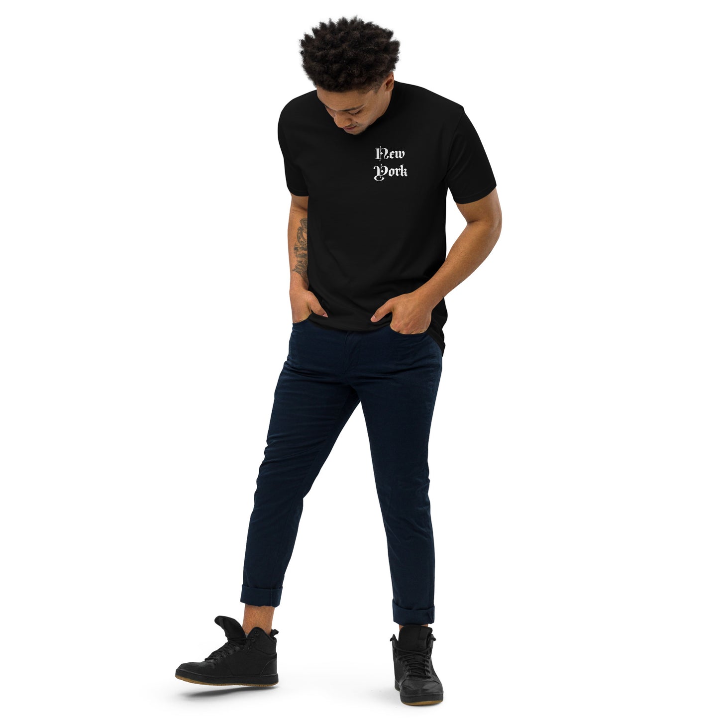 Black New York Tee