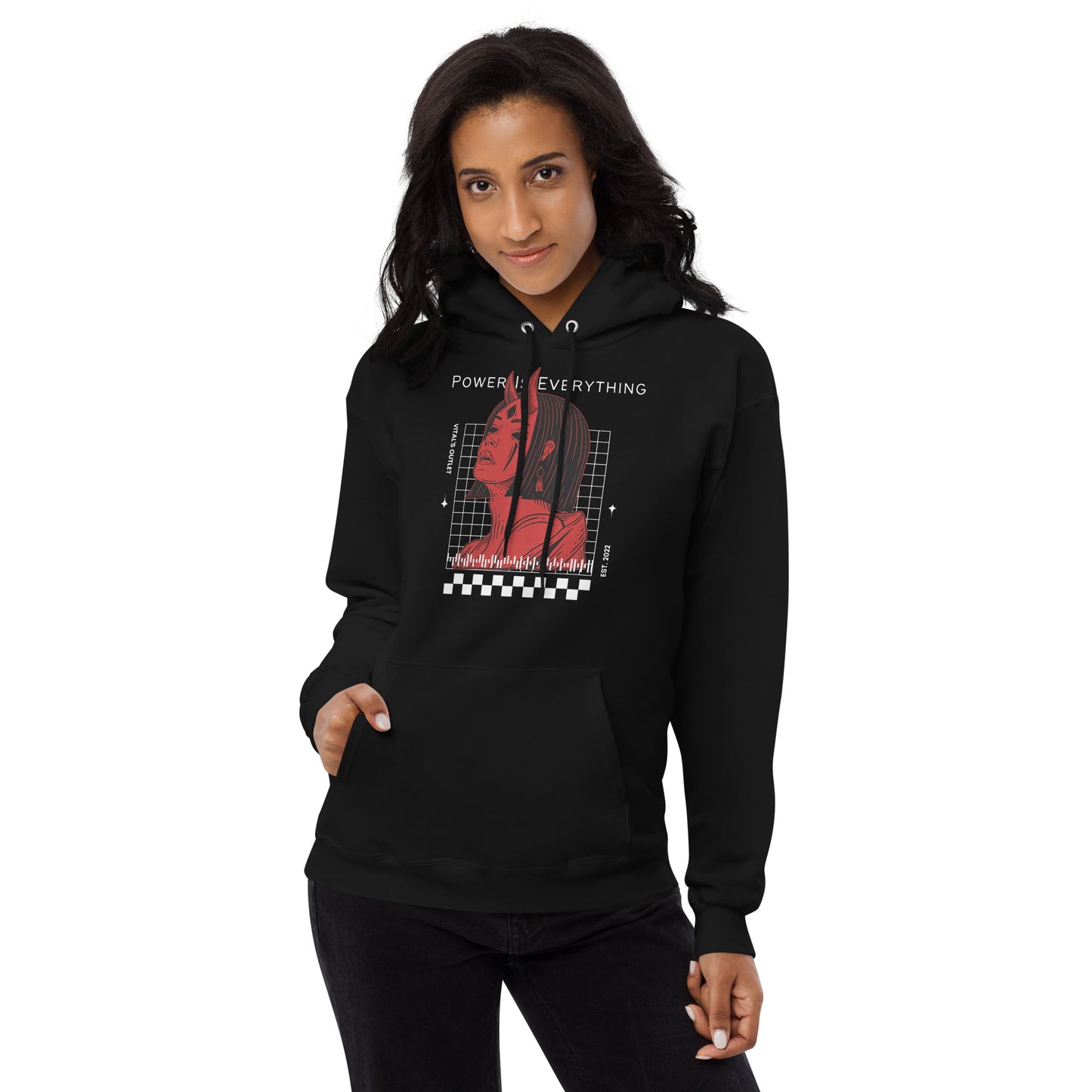 Power Is Everything Graphic Hoodie