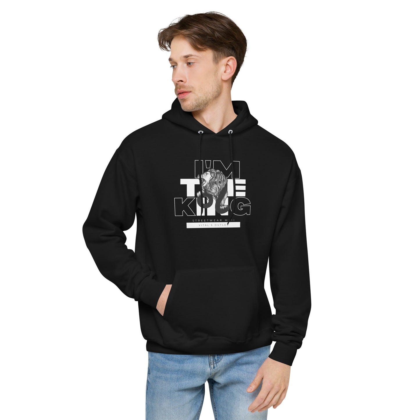 I'm The King Graphic Hoodie