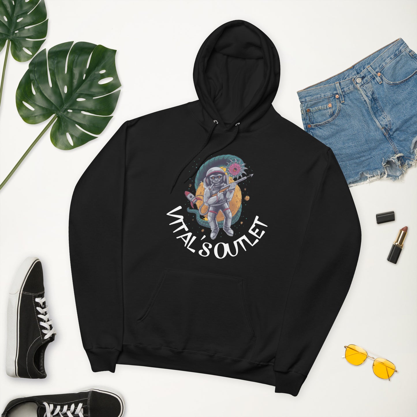 Illustrated VO Graphic Hoodie