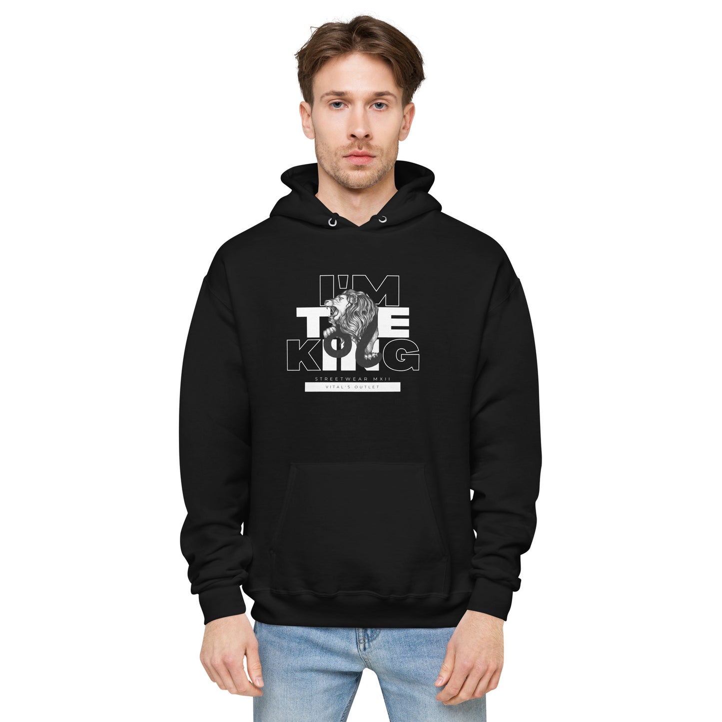 I'm The King Graphic Hoodie