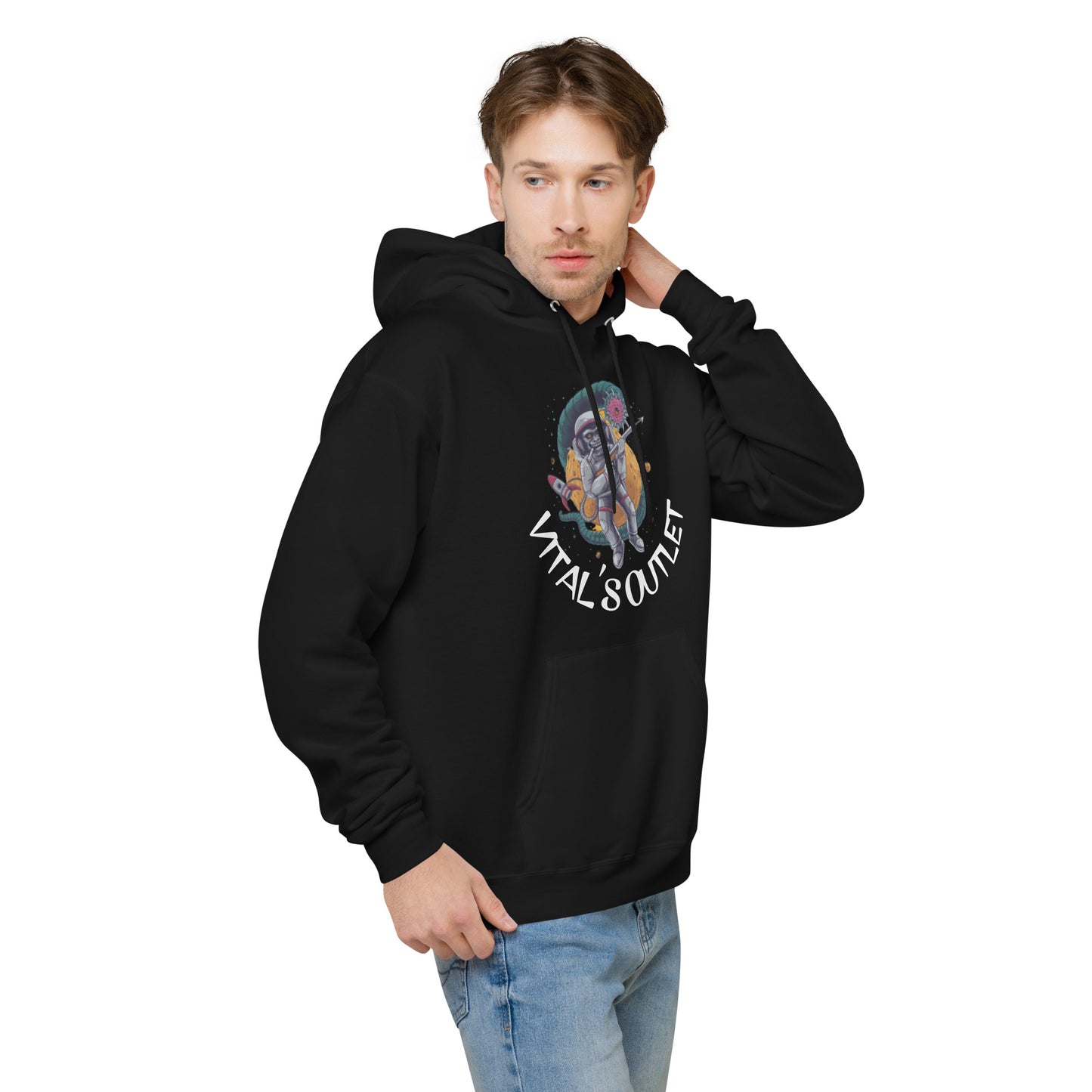 Illustrated VO Graphic Hoodie