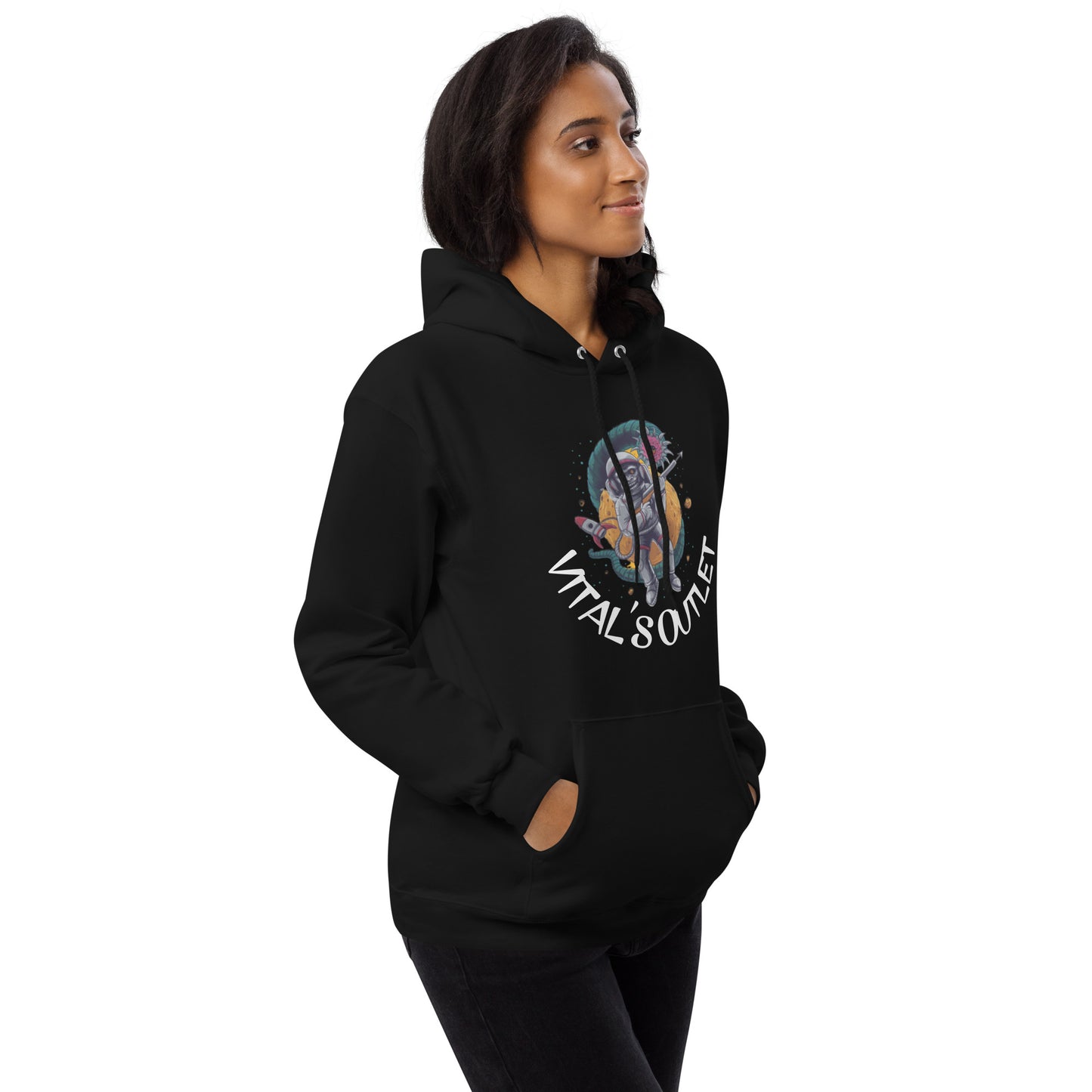 Illustrated VO Graphic Hoodie