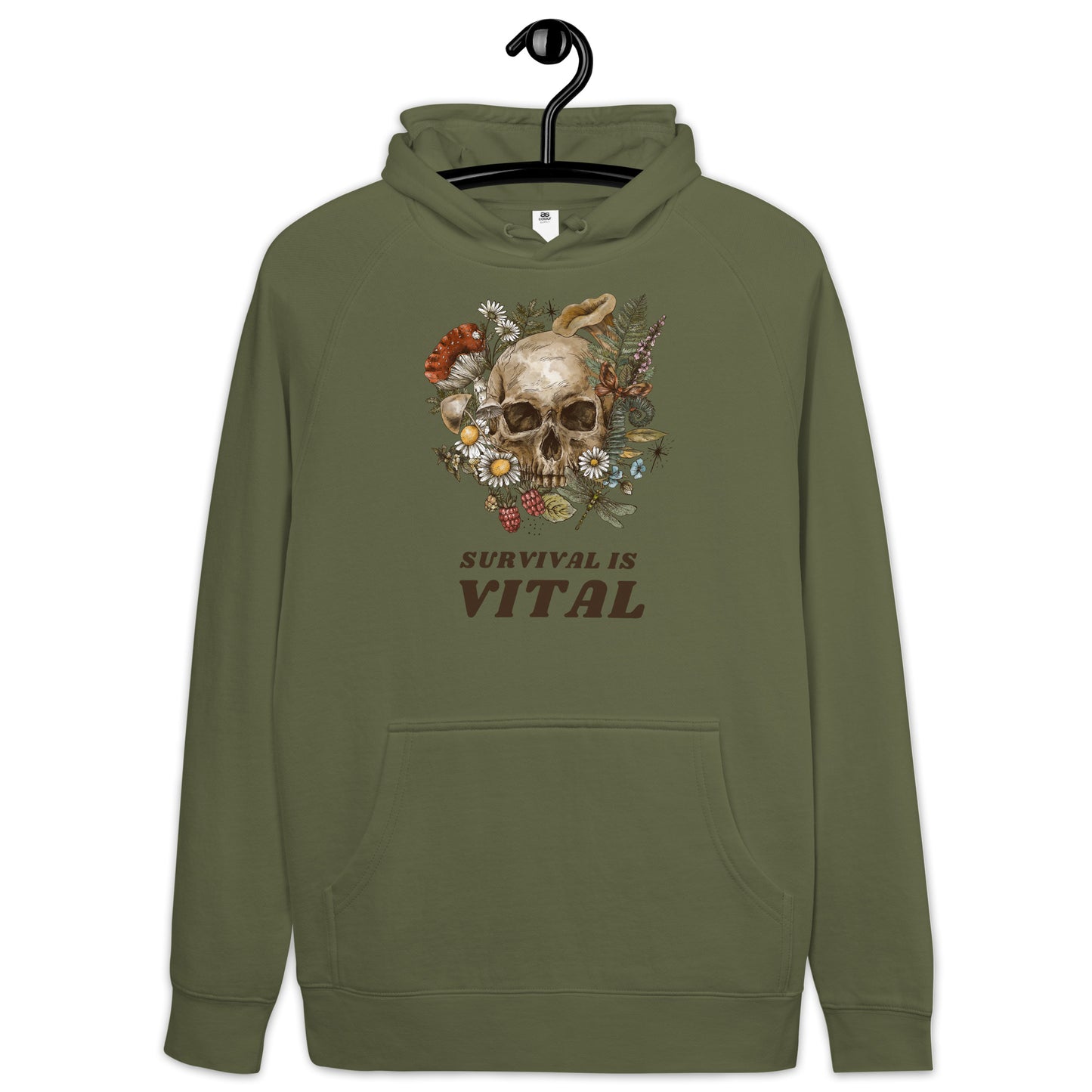 SURVIVAL IS VITAL Graphic Hoodie